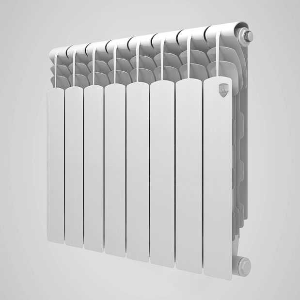 Royal revolution 500 (алюминий и биметалл) радиаторы батареио