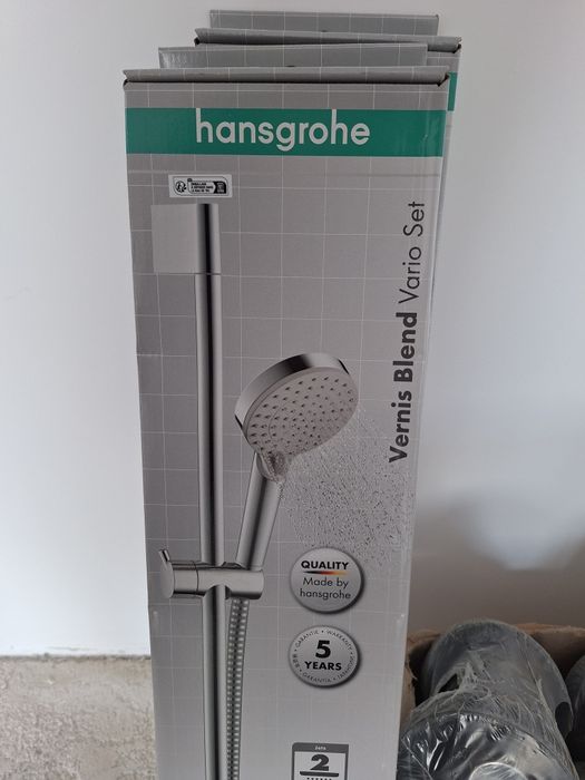 Vand Set de dus cu bara Hansgrohe Crometta New 100 Vario crom