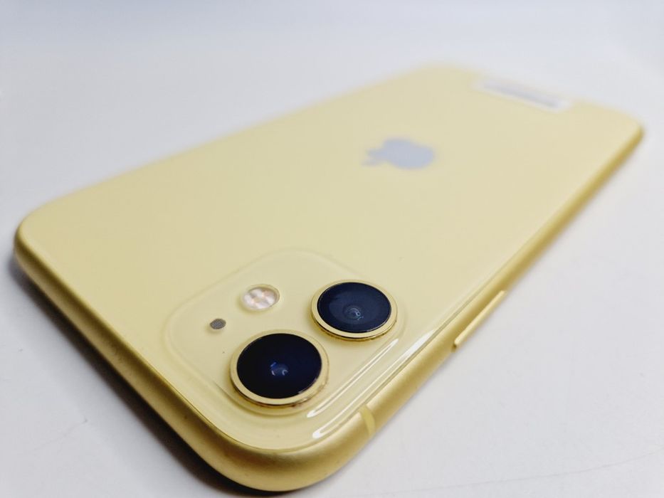 Apple iPhone 11 128GB Yellow 4GB Single, Garantie 24 luni | #R86929
