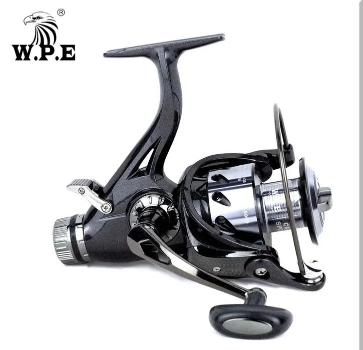 Катушка "WPE VENUS 6000" металлическая ручка,металлическая шпуля, 9+1