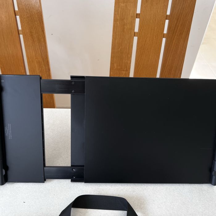 Triplu Monitor Extensibil 15.6” FHD cu Acumulator si Boxe Kefeya S5 PRO, cu suport metalic reglabil pentru Laptop sau Desktop