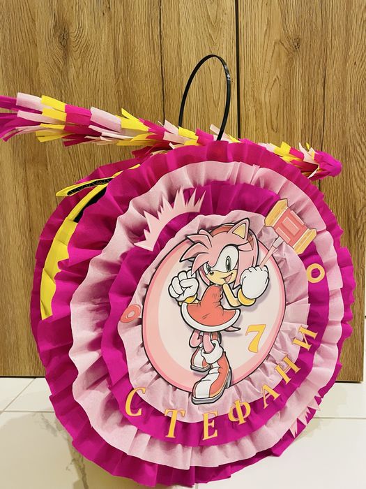 Ейми Роуз Amy Rose Sonic пинятА