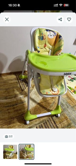 Продам детский стол-стульчик