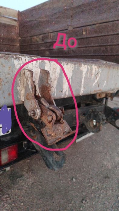 Кронштейны заднего борта Газ 53