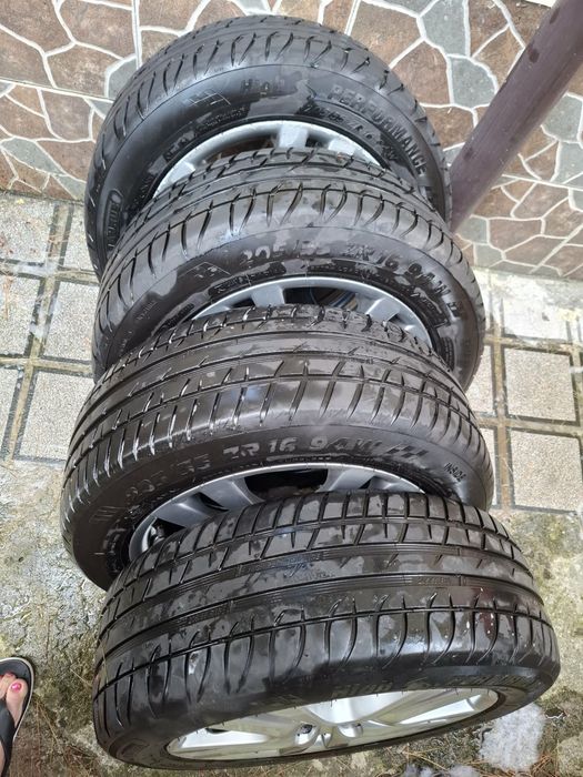 Set 4 roți complete (jante aliaj + anvelope Taurus P4 Performance) 205/55 R16 94W.