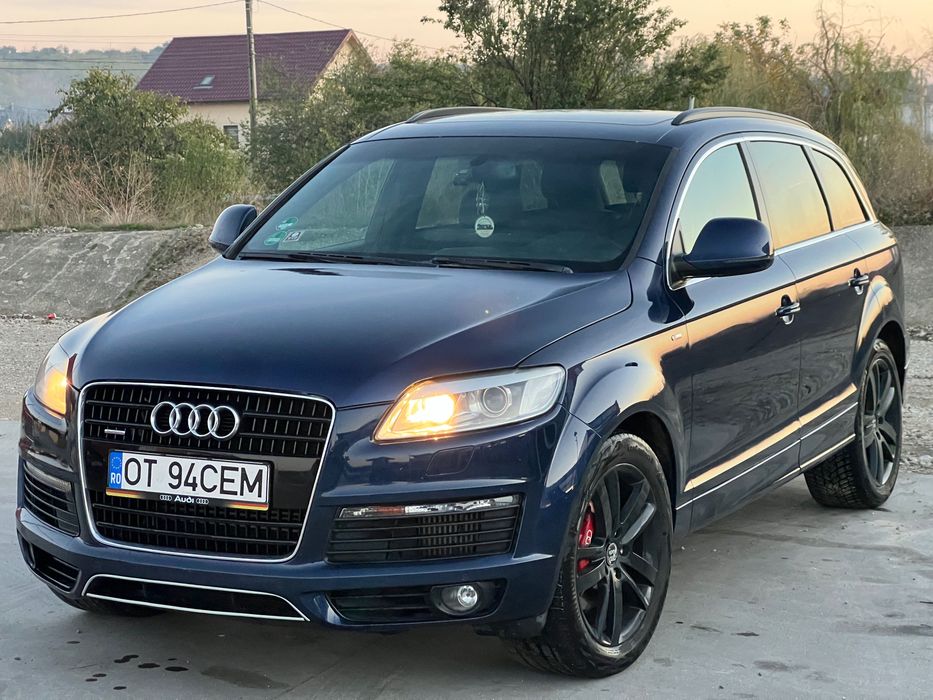 Audi q7/ automat/ pachet S-Line/ 2009/ 7 Locuri/ panoramic/ navi mare