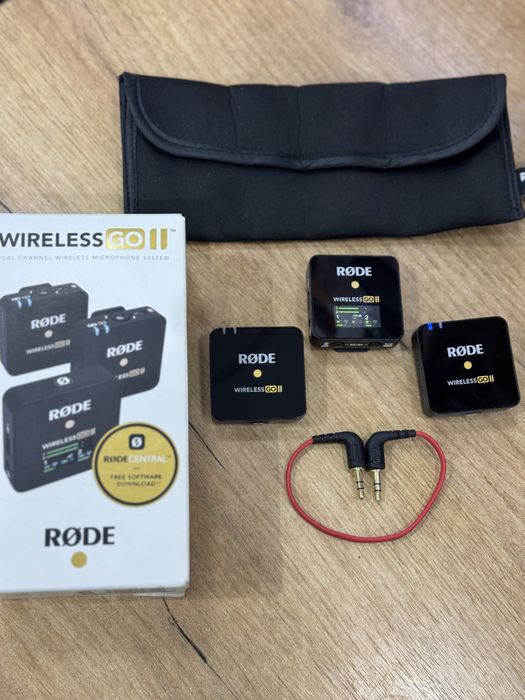 Rode Wireless Go II camera uchun