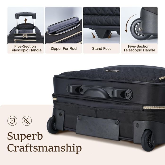 Geanta Laptop Troller Lekespring 15.6” Business Carry-On