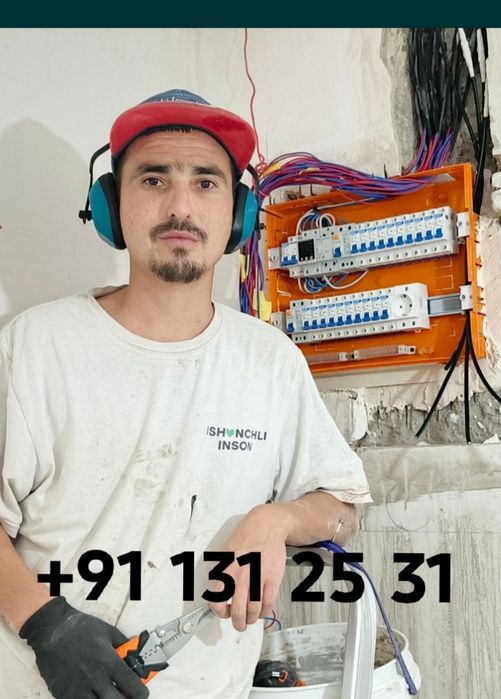 Elektrik xizmati Fargona Электрик Електрик Электросервис