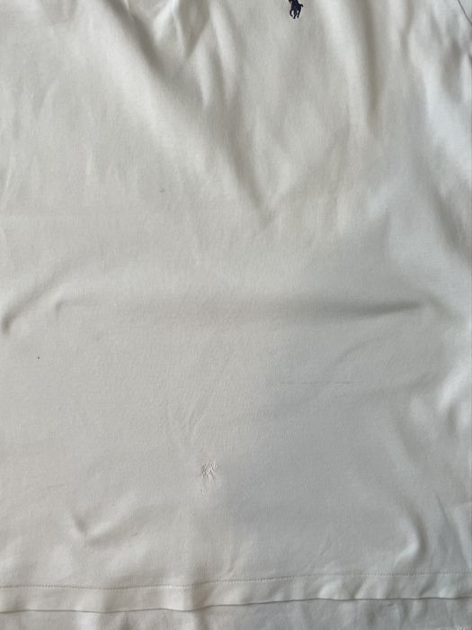 Tricou polo Ralph Lauren alb