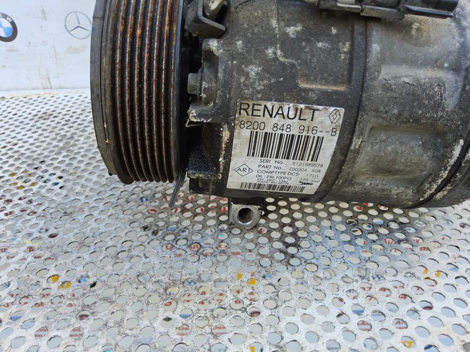 Compresor clima Renault Master 2.3 Trafic 1.6 Opel Movano Vivaro Nissan primastar cod 8200848916b