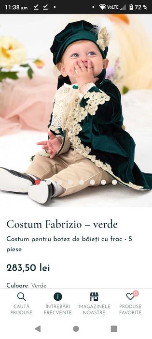 Vând hăinuțe botez