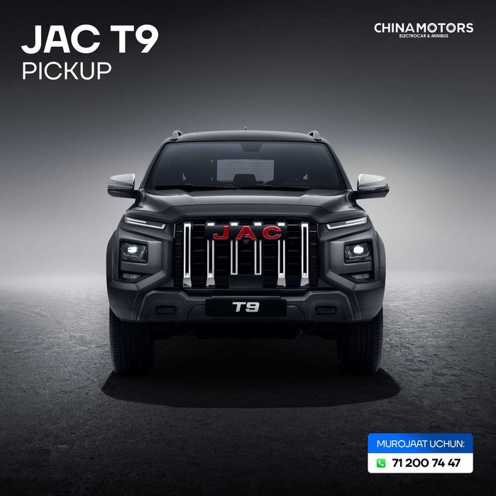 jac pik up t9 avtomat tayyor