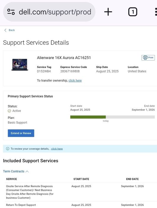 Laptop gaming Alienware Ultra 9 275HX 24 core RTX 5070 16" 2K 240Hz