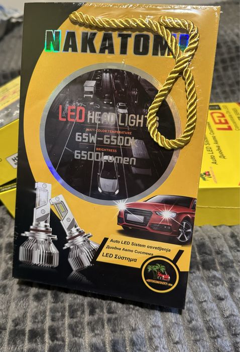 NAKATOMI LED H1,H4,H7,H8,H11 Диодна Авто Система