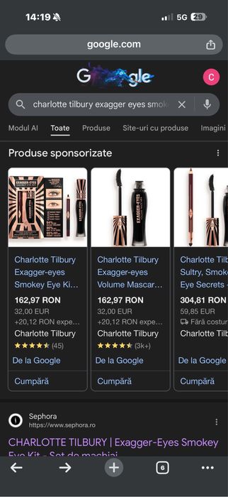 Charlotte Tilbury Exagger Eyes Smokey