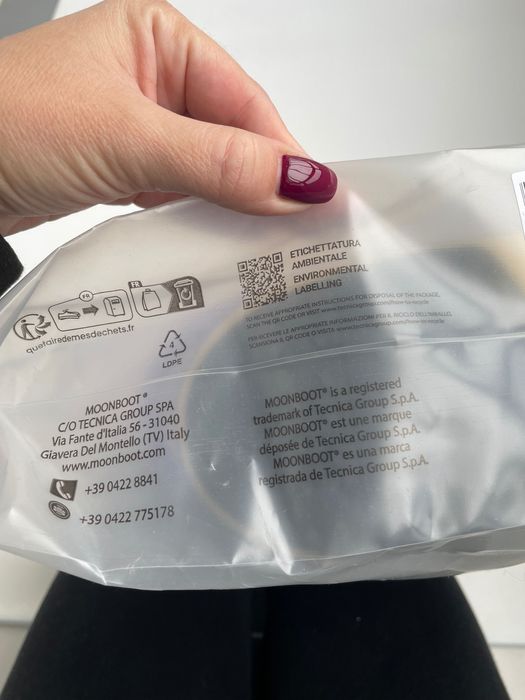 Ботуши Moonboots 39/41 лилави