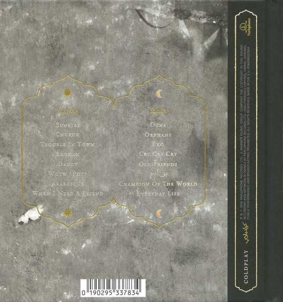 CD Coldplay - Everyday Life 2019 Special Edition Casebound Book