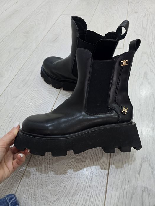 Ботинки челси  из экокожи