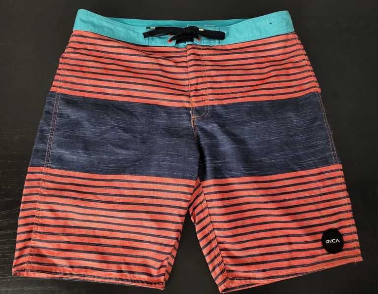 RVCA #36 beach surf board плажни борд шорти плажни къси панталони