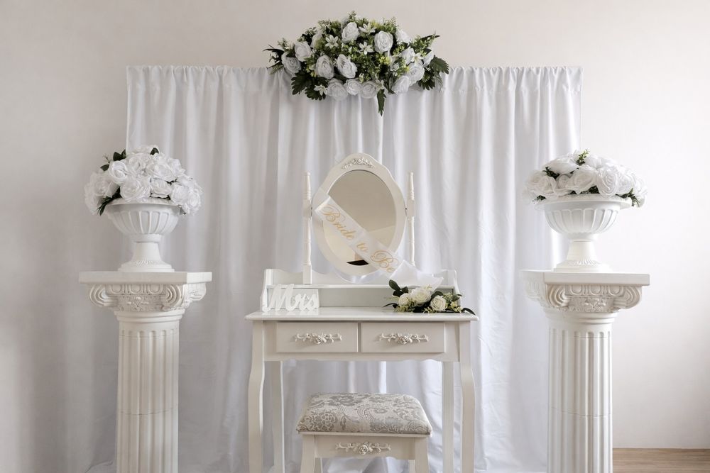 Decor nunta, botez, cununie, gatit mireasă