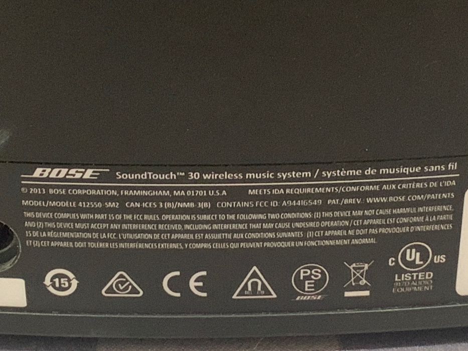 Sound touch 30/20 Bose