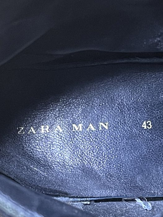 Кожени боти от Zara - 43