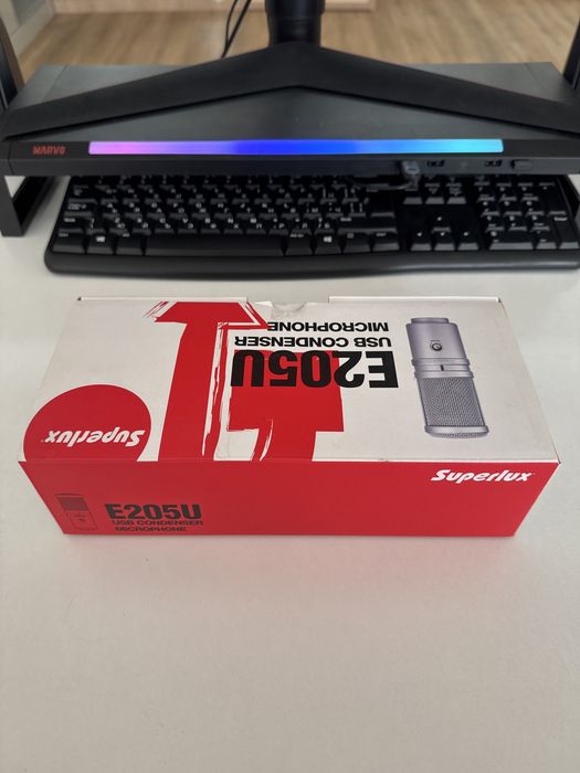 USB кондензаторен микрофон Superlux E205U – студиен микрофон