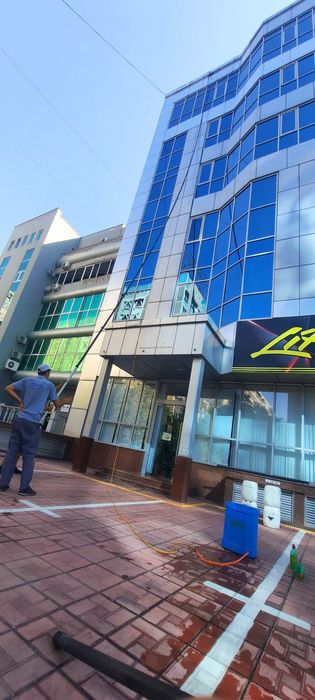 Профессиональная Мойка фасадов