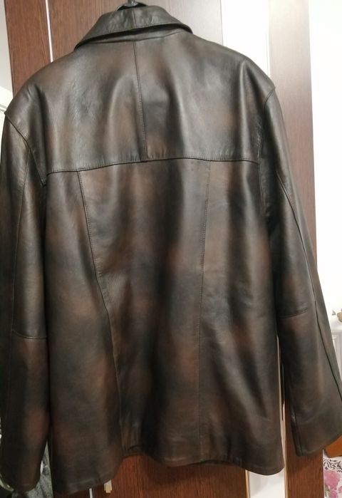 Vând geaca de piele ALCAN, bărbați, XL