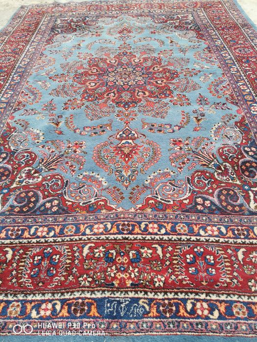 Ръчно Тъкан Оригинален Персийски Вълнен Килим