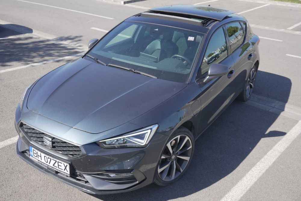 Seat Leon 1.4 e-Hybrid DSG FR plug-in hibrid la comanda FULL EXTRA 3.8 l/100km sau 15,8 kWh/100 km