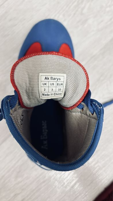 Борцовка Асикс, Ақ барыс