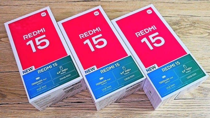 Redmi 15, 6/128GB skidka va bepul dostavka