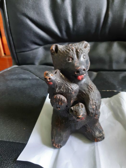 vand statueta de urs din lut ars (cred)