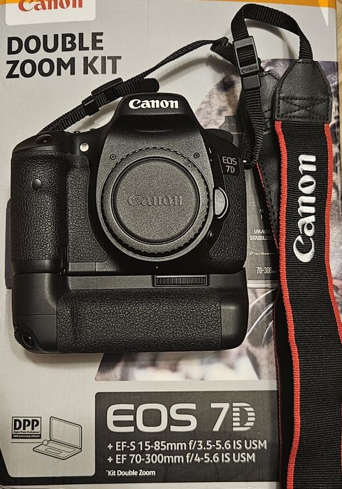 Canon eos 7d double zoom kit