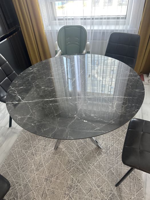 Стол круглый для кухни 120