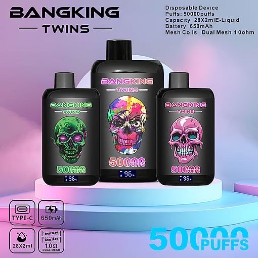 Vape 50000 pufuri, doua arome individuale