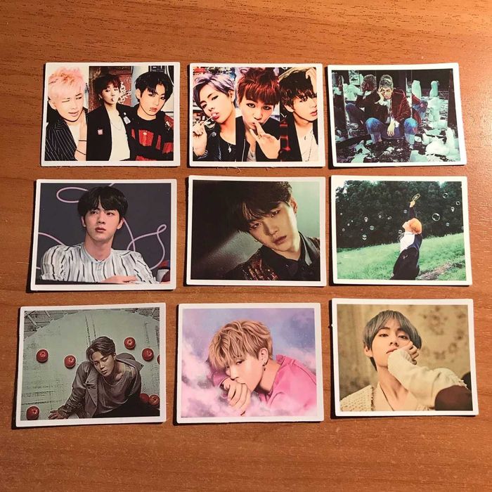 Новые наклейки с BTS