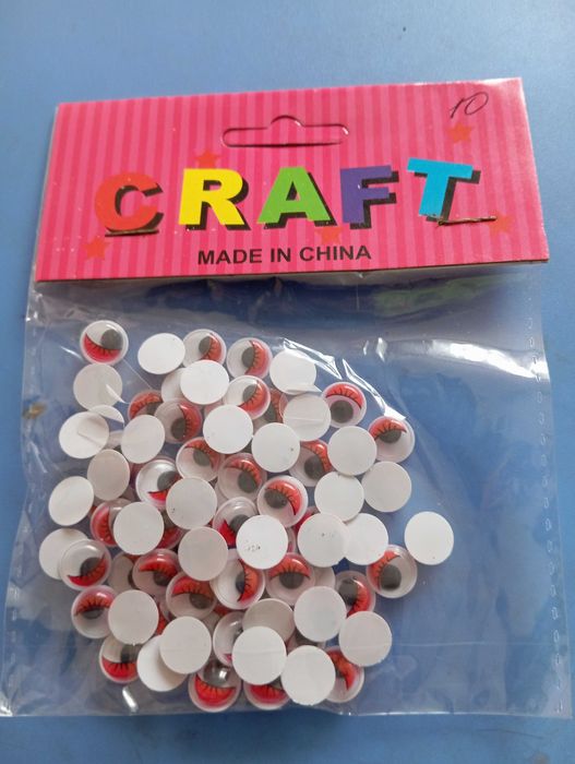 Глазки для игрушек 12 мм и 10 мм, носики для игрушек.