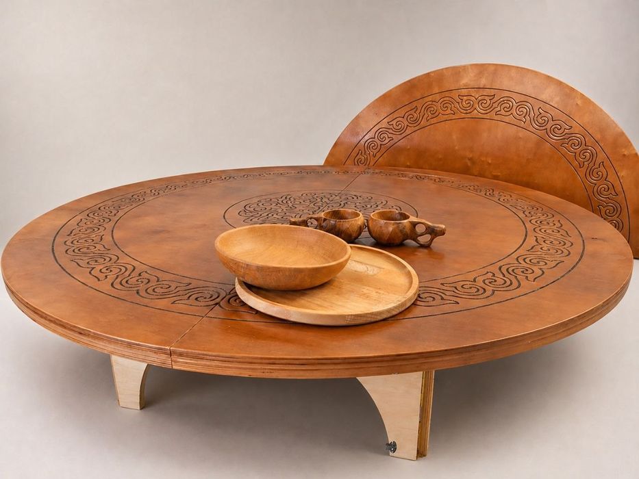 жер стол,қазақ стол