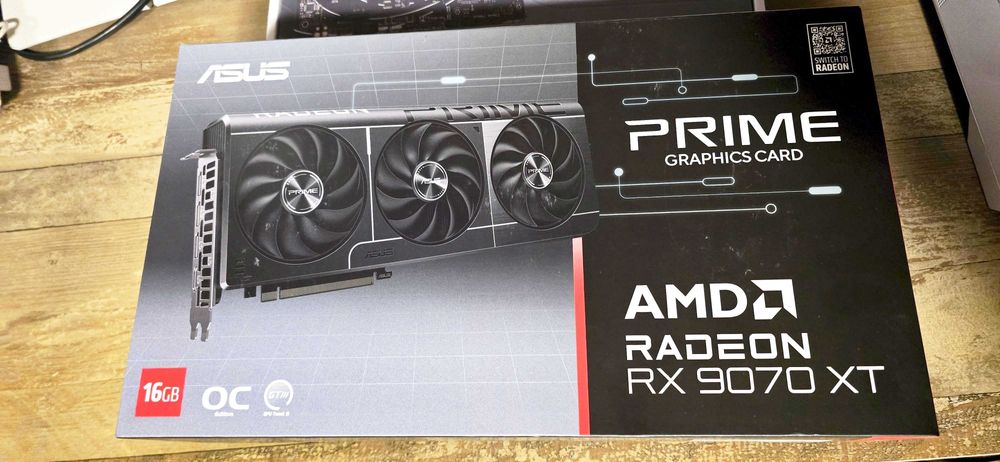 Конфигурация Ryzen 9 7900X (12 ядра / 24 нишки) / AMD Radeon Asus Prime RX 9070 XT / 64GB DDR5