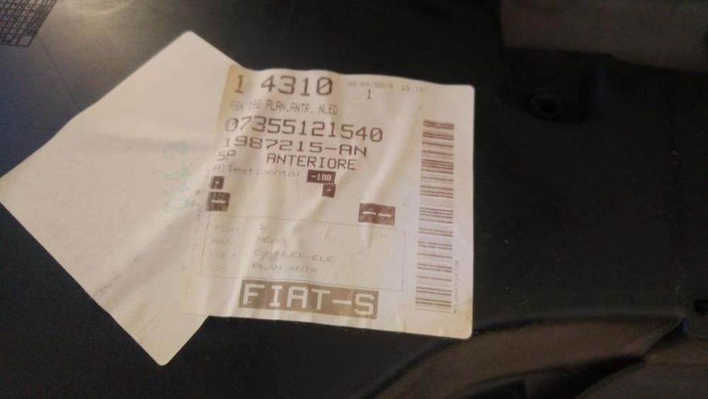 fata tapiterie usa stanga fata fiat bravo 2 dupa 2006  07355121540