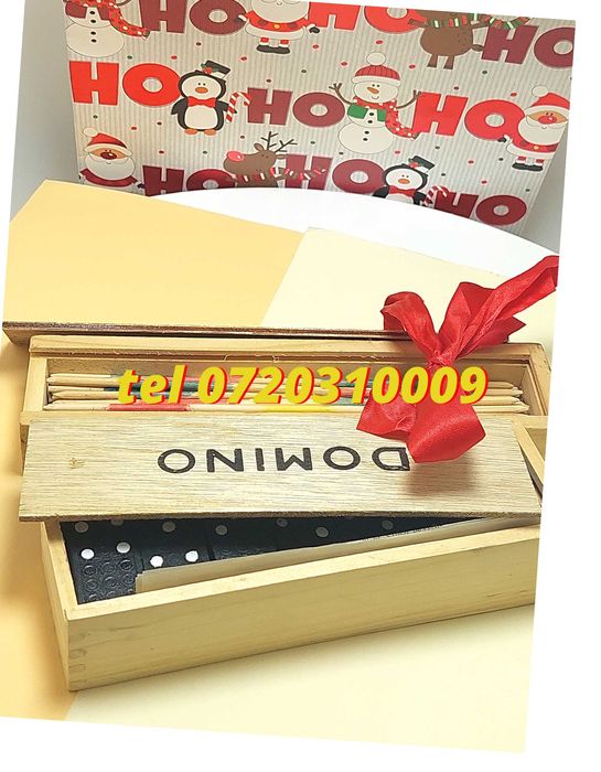 Pachet Craciun  Joc Marocoo mikadoSi Domino  Transport Gratuit