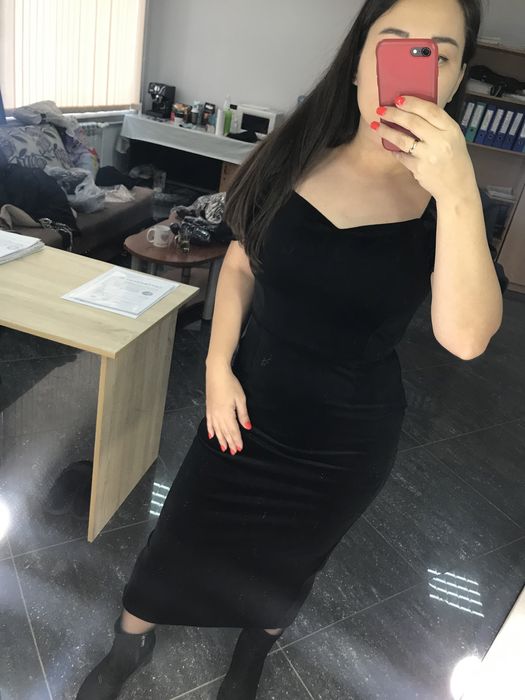 Платье бархат