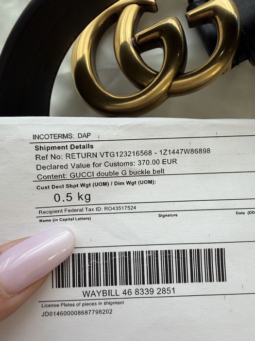 Curea Gucci dama