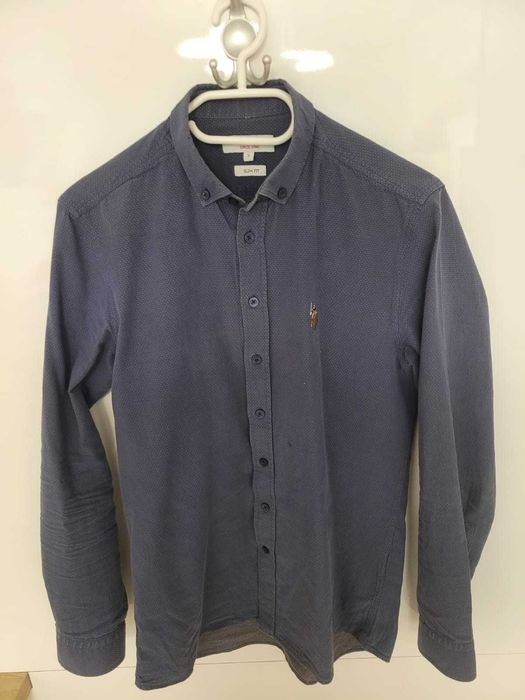 3 cămăși U.S. Polo ASSN. - 100% bumbac - marimea S Slim Fit