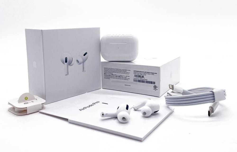 Беспроводные наушники Apple Airpods PRO LUX  Гарантия + Доставка