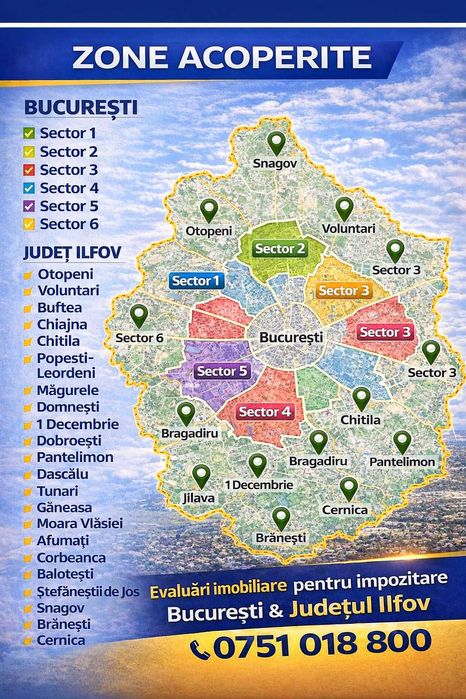 Evaluator autorizat ANEVAR Evaluare impozitare  București si Ilfov