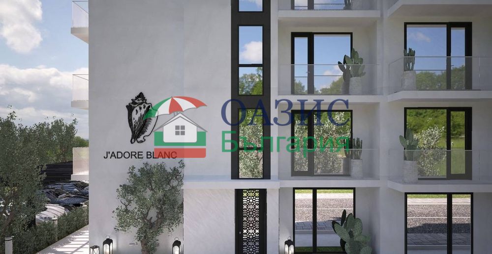 Студиo в строяща се сграда J'adore Blanc, Слънчев бряг, България, от 54 994 евро